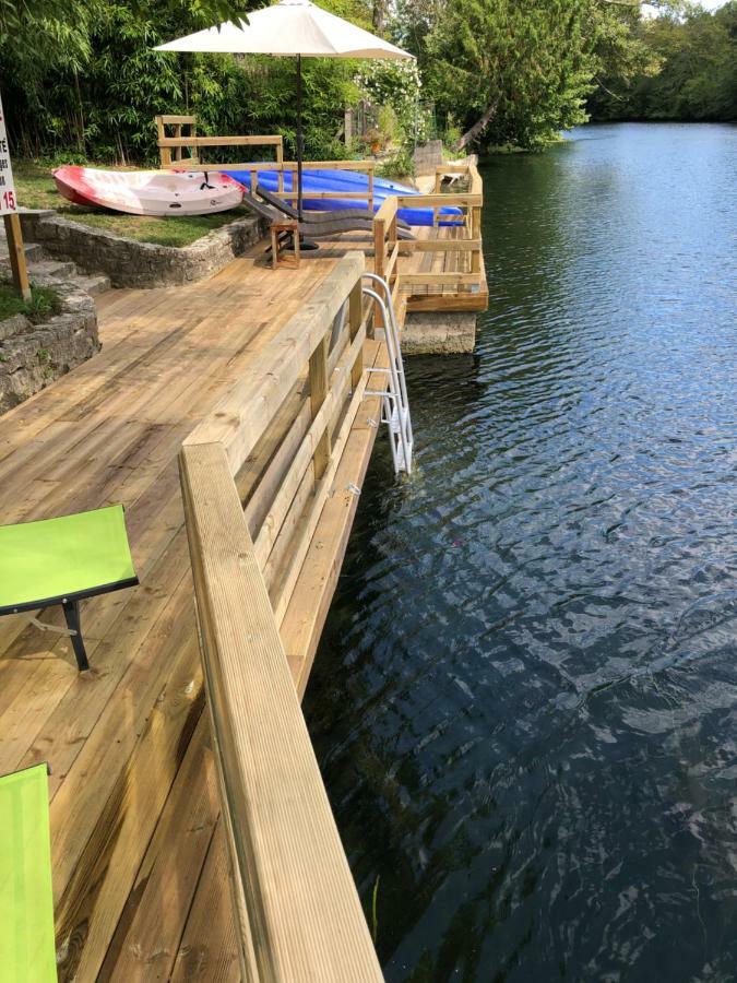 Вилла La Ravine Au Bord Du Loing Montigny-sur-Loing Экстерьер фото